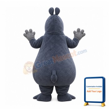 Cartoon Hippo Mascot Costume