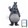 Cartoon Hippo Mascot Costume