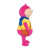 Pink Hippo Mascot Costume