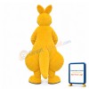 Yellow Big Kangaroo Mascot Costume