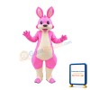 Pink Cartoon Kangaroo Mascot Costume Free Shipping