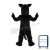 Happy Panther Mascot Costume