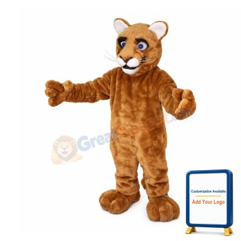 Little Leopard Panther Cat Cougar Cub Mascot Costume Free Shipping