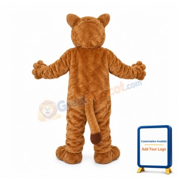 Little Leopard Panther Cat Cougar Cub Mascot Costume