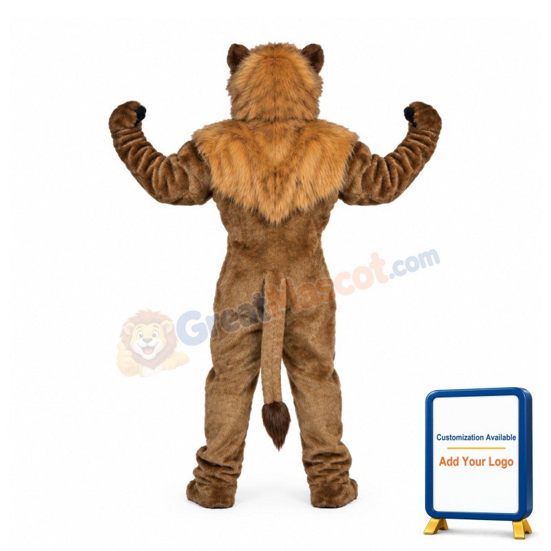 King Lion Mascot Costume