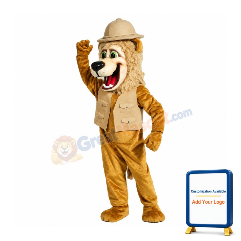 Roary Lion Mascot Costume