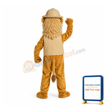 Roary Lion Mascot Costume
