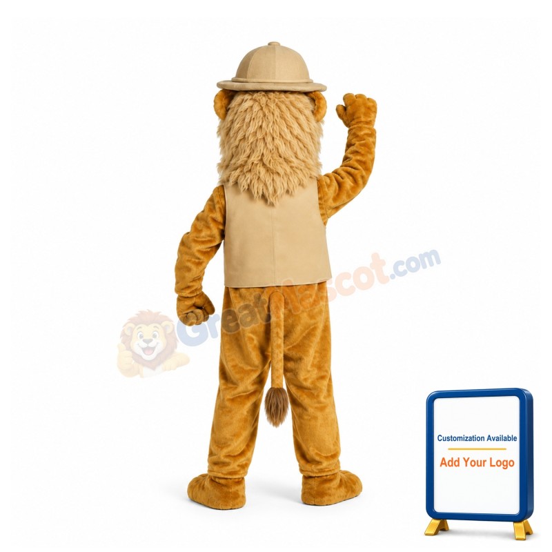 Roary Lion Mascot Costume