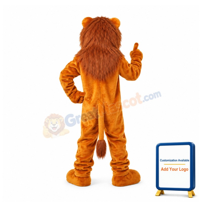 Lancelot Lion Mascot Costume