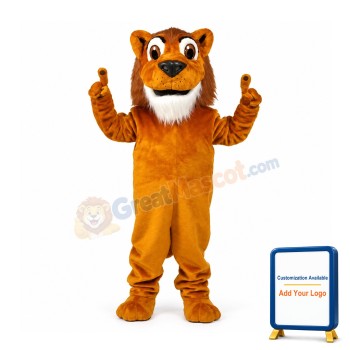 Larry Lion Mascot Costume