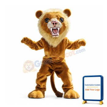 Big Cat Lion Mascot Costume