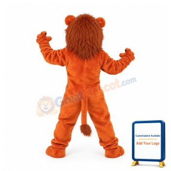 Lion Power Cat Mascot Costume