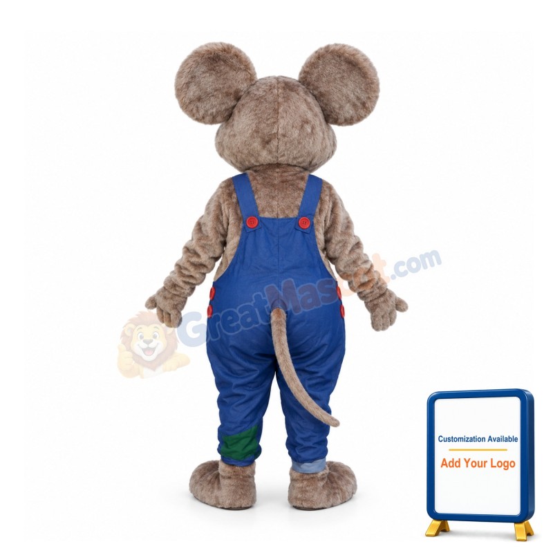 Country Mouse Mascot Costume