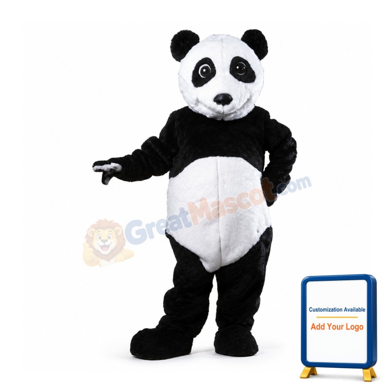 Panda Bear Mascot Costume