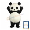 Chinese Giant Panda Mascot Costume Christmas
