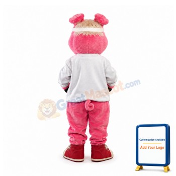 Ollie Oink Pig Mascot Costume