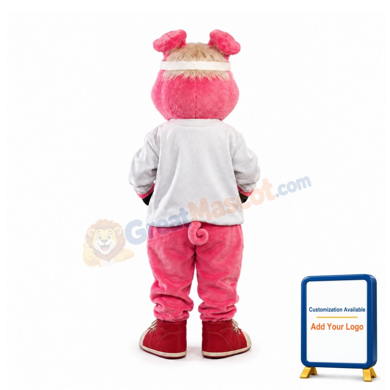 Ollie Oink Pig Mascot Costume