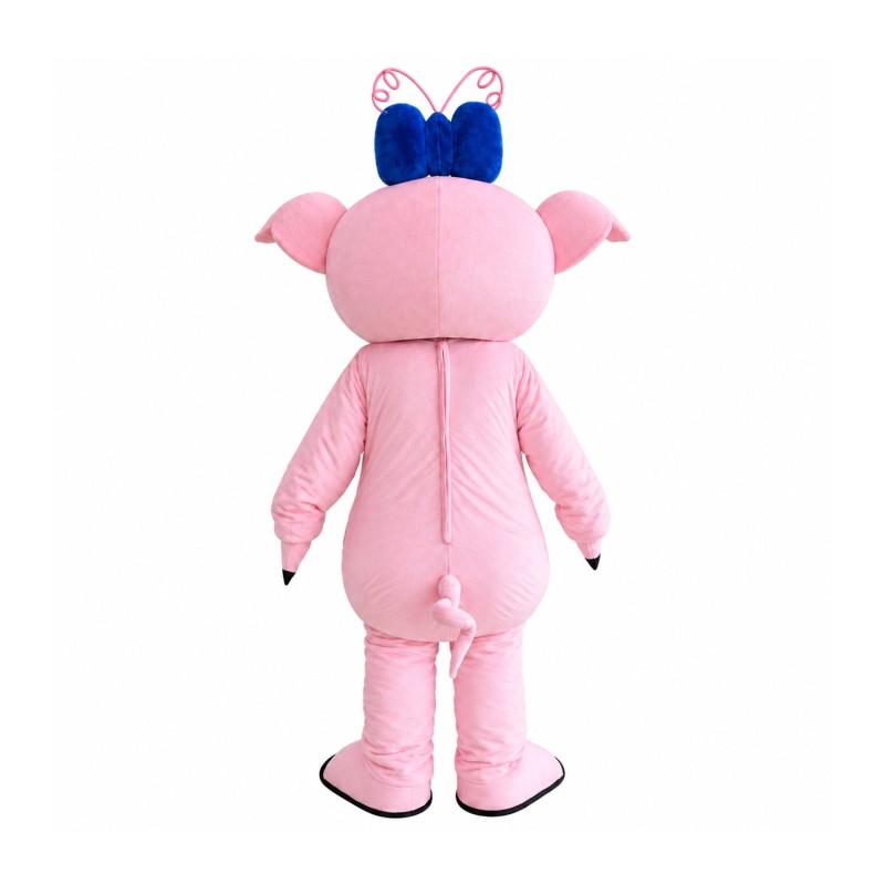 Character Adult cute pink pig Mascot Costume