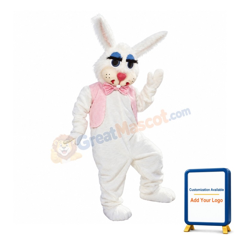 White Rabbit Lightweight Mascot Costume