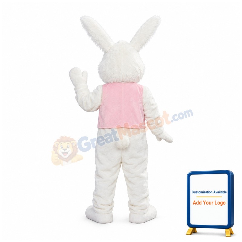 White Rabbit Lightweight Mascot Costume