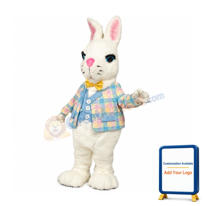Buttermilk Bunny Mascot Costume