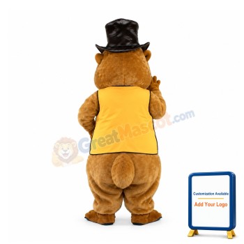 Mr. Beaver Mascot Costume