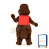 Cute Beaver Mascot Costume