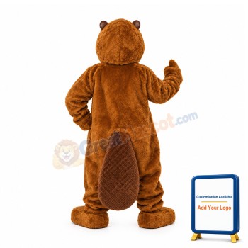 Adult Beaver Mascot Costume