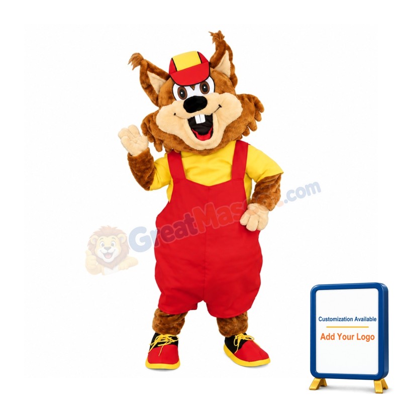 New Beaver Mascot Costume