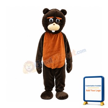 Beaver Professional Quality Mascot Costume