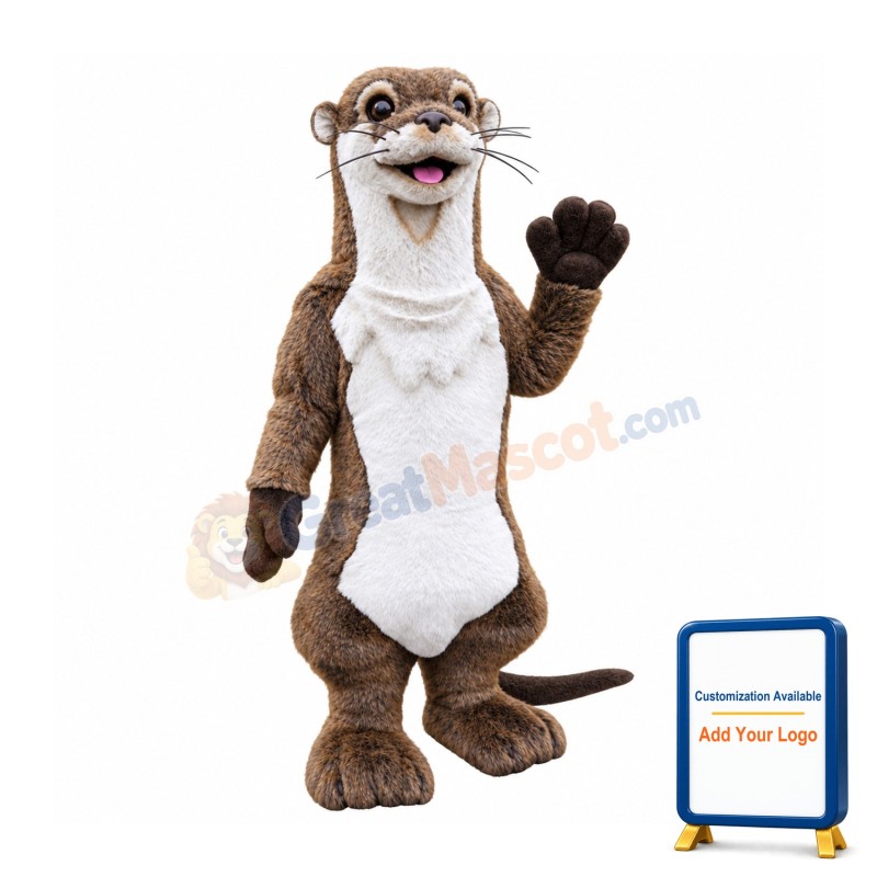 Beaver Mascot Adult Costume