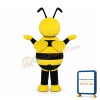 Lovely Yellow Bee Mascot Costume