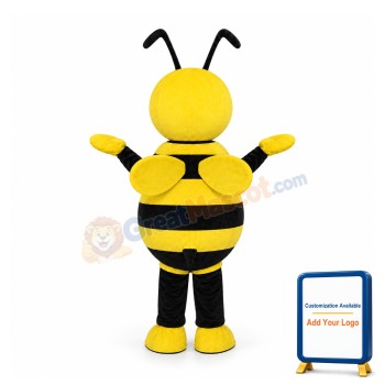 Lovely Yellow Bee Mascot Costume