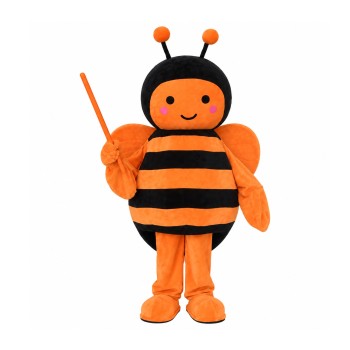 Orange Black Bee Christmas Halloween Mascot Costume