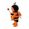 Orange Black Bee Christmas Halloween Mascot Costume