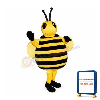 Fat Bee Mascot Costume