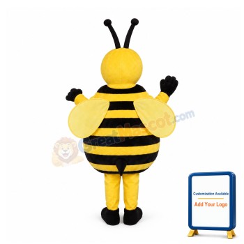 Fat Bee Mascot Costume