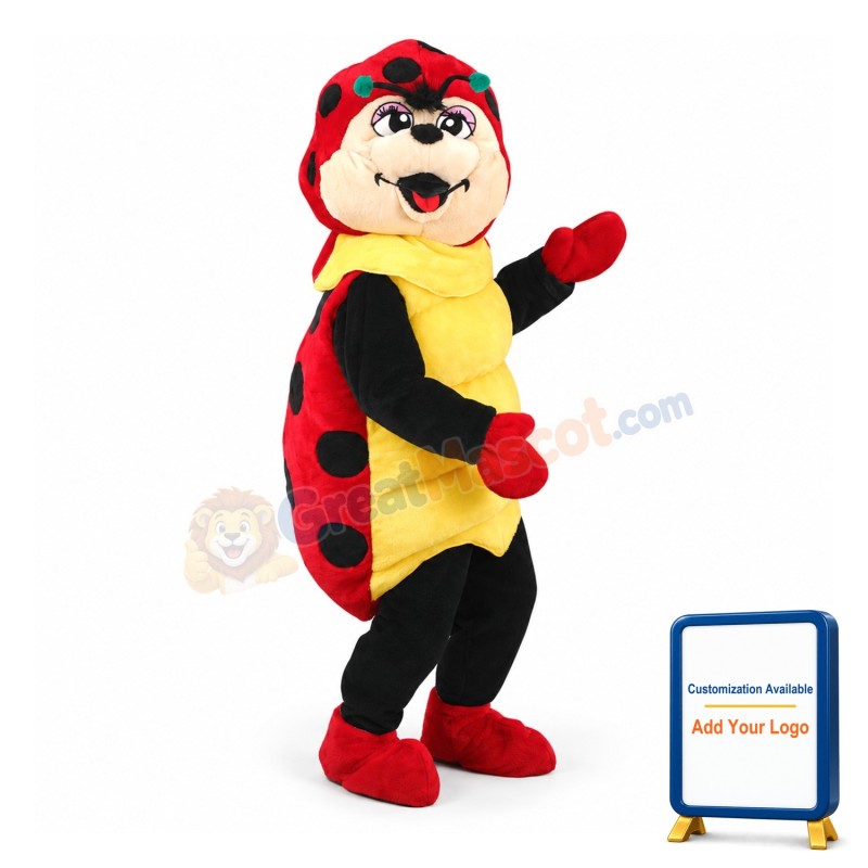 Ladybug Costume Mascot