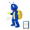 Blue Snail Mascot Costume