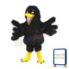 Black Bird Mascot Costume
