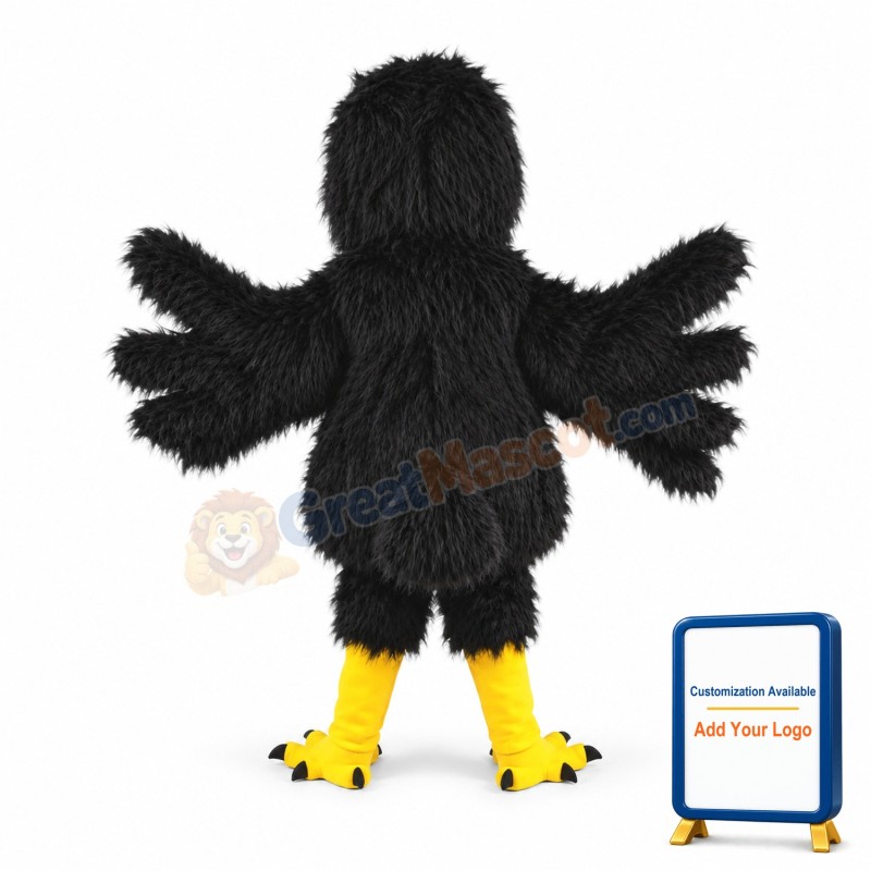 Black Bird Mascot Costume