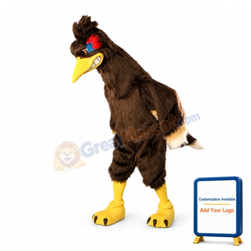 Vroom the Roadrunner Mascot Costume