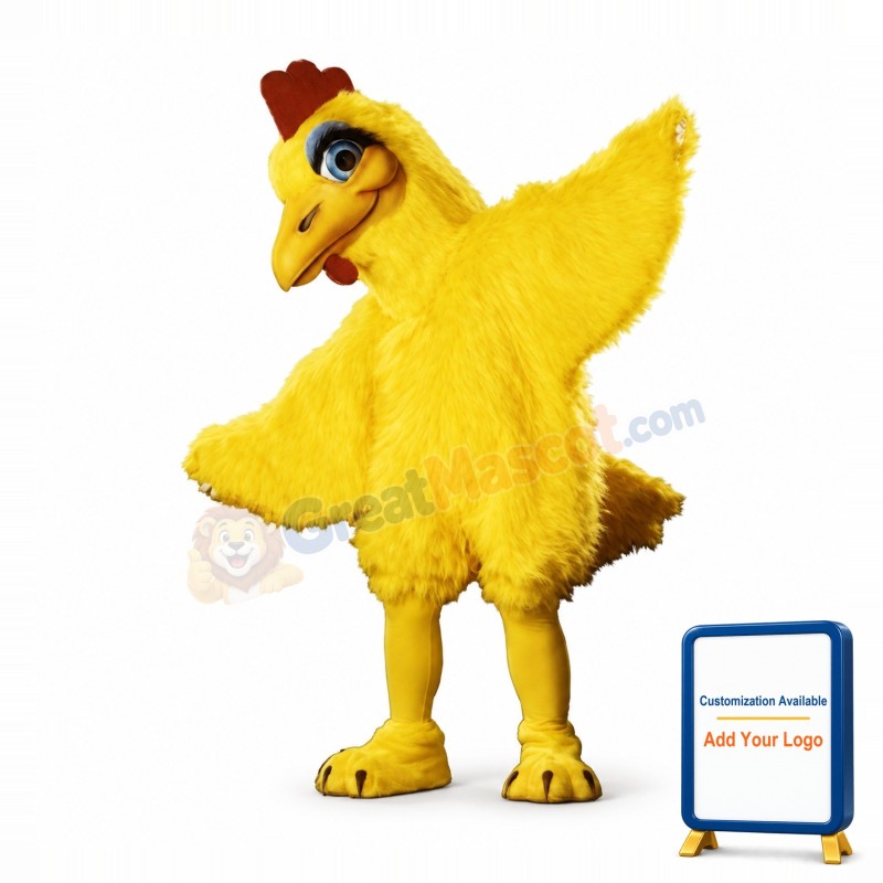 Clara Cluck Mascot Costume