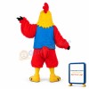 Rooster Mascot Costume