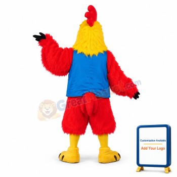 Rooster Mascot Costume