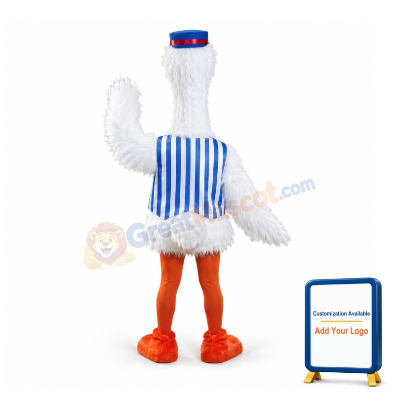 Stork Mascot Costume