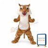 Wildcat Power Cat Mascot Costume