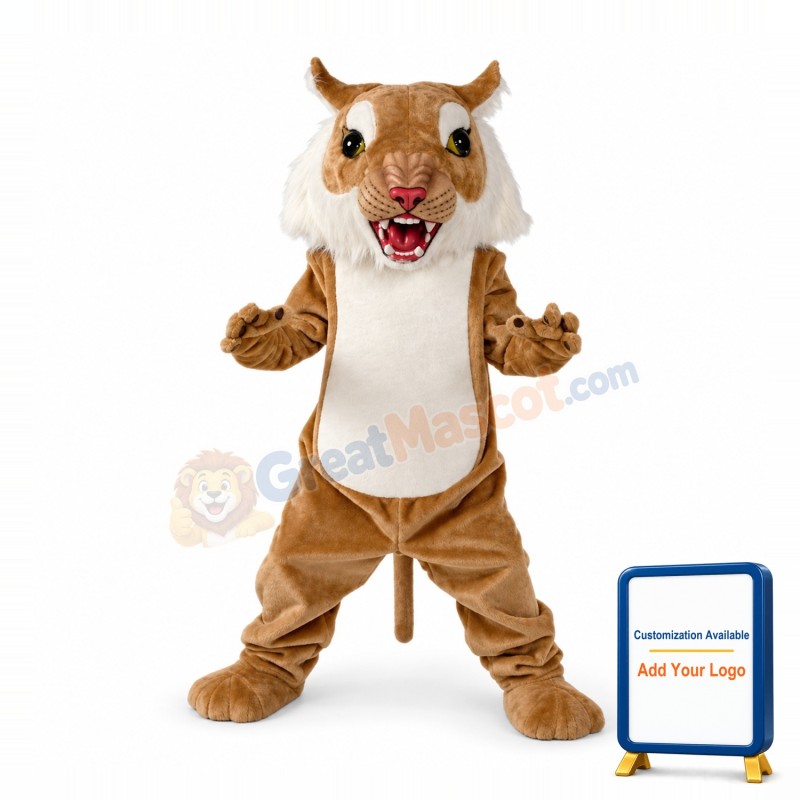Wildcat Power Cat Mascot Costume