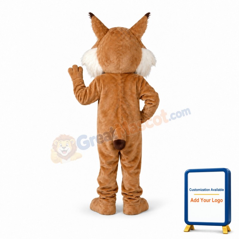 Wirey Wild Cat Mascot Costume