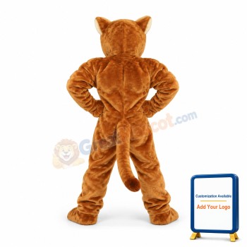 Cougar Power Cat Mascot Costume